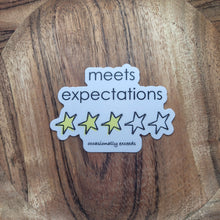 Load image into Gallery viewer, Meets Expectations Sticker