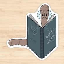 Load image into Gallery viewer, Bookworm Sticker