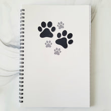 Load image into Gallery viewer, Paw Print Notebook
