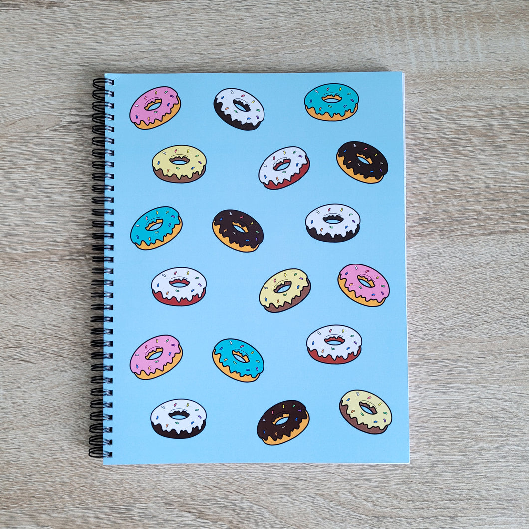 Donut Pattern Notebook