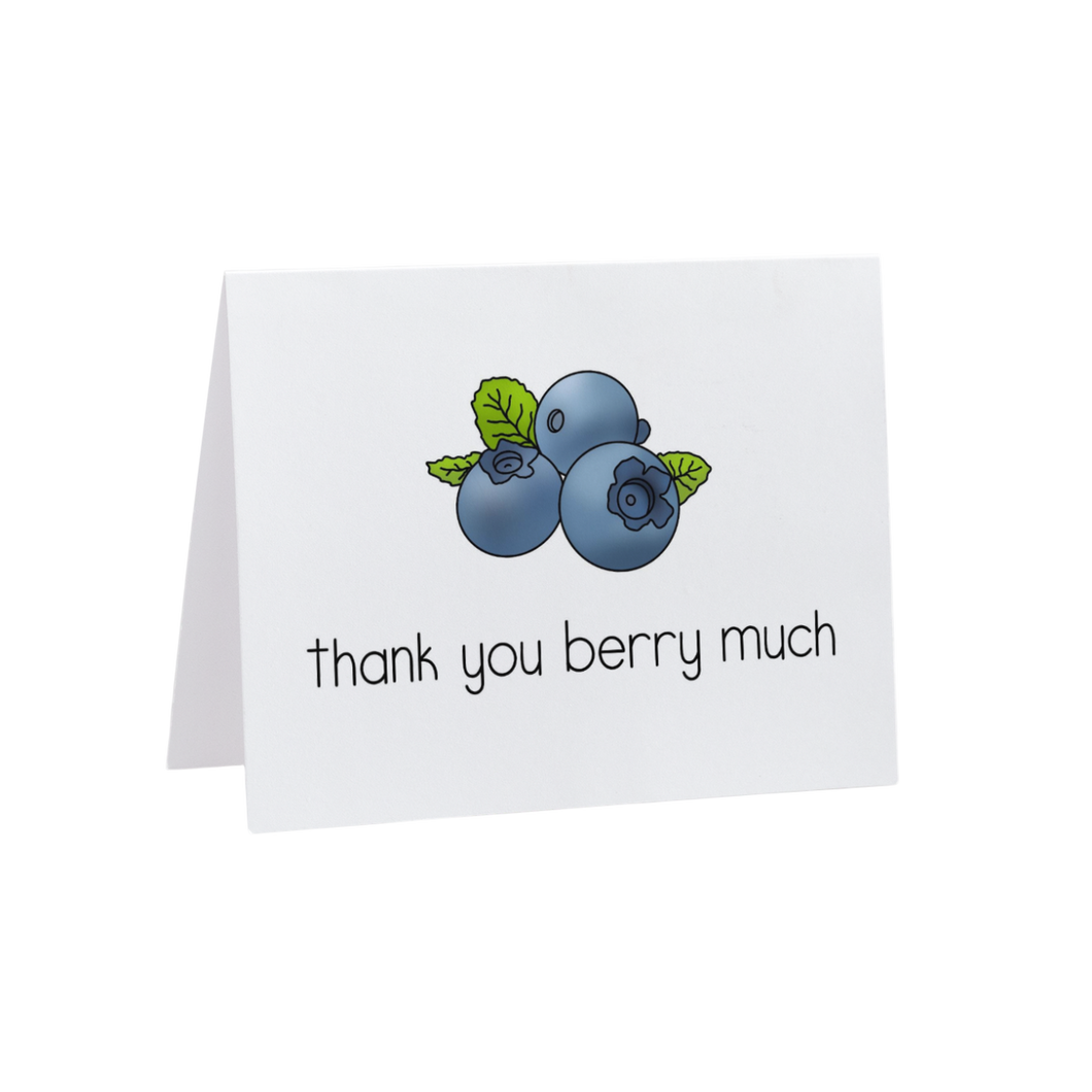 Thank You Berry Much