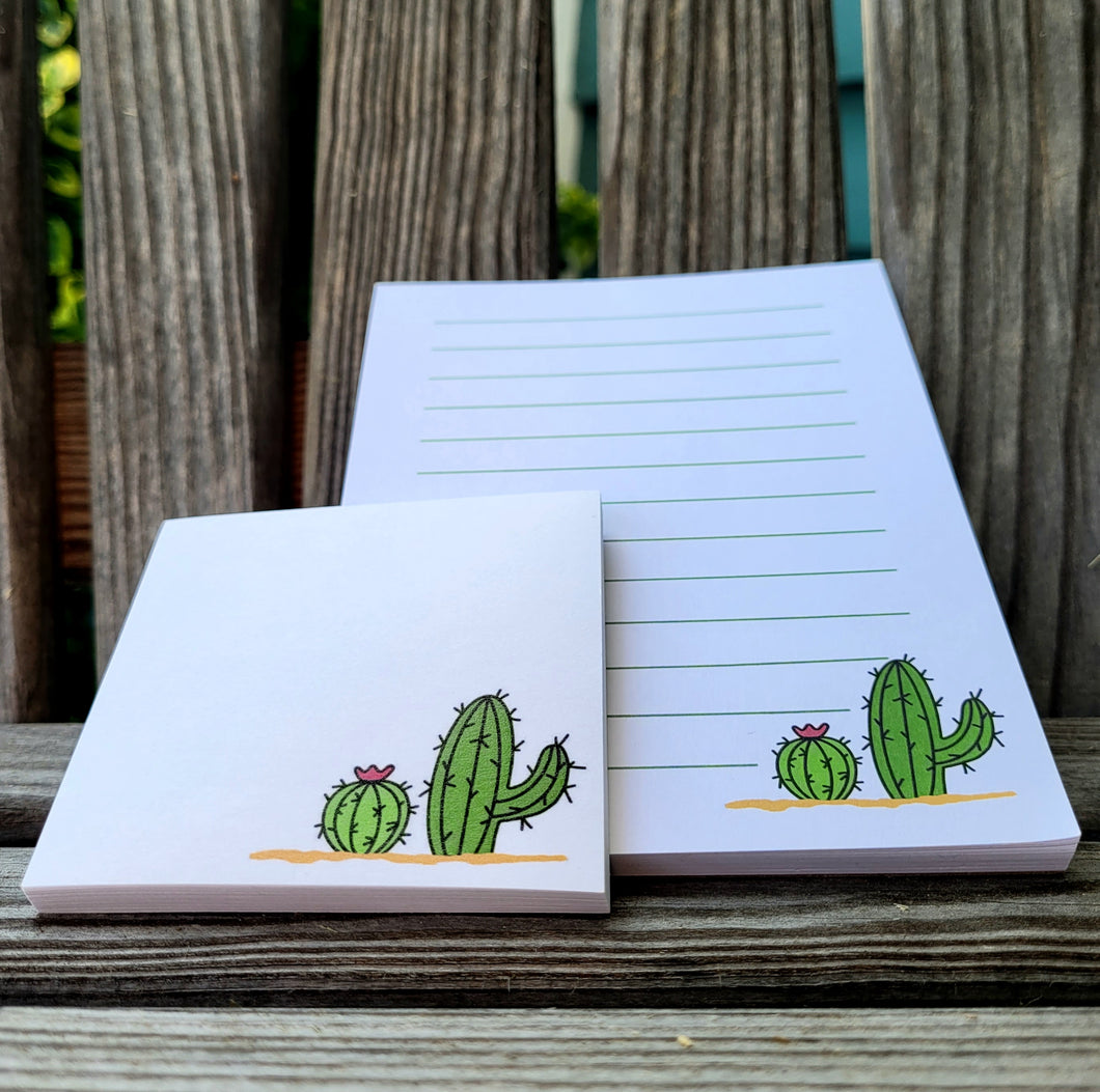 Cactus Set (Notepad & Post-It®)