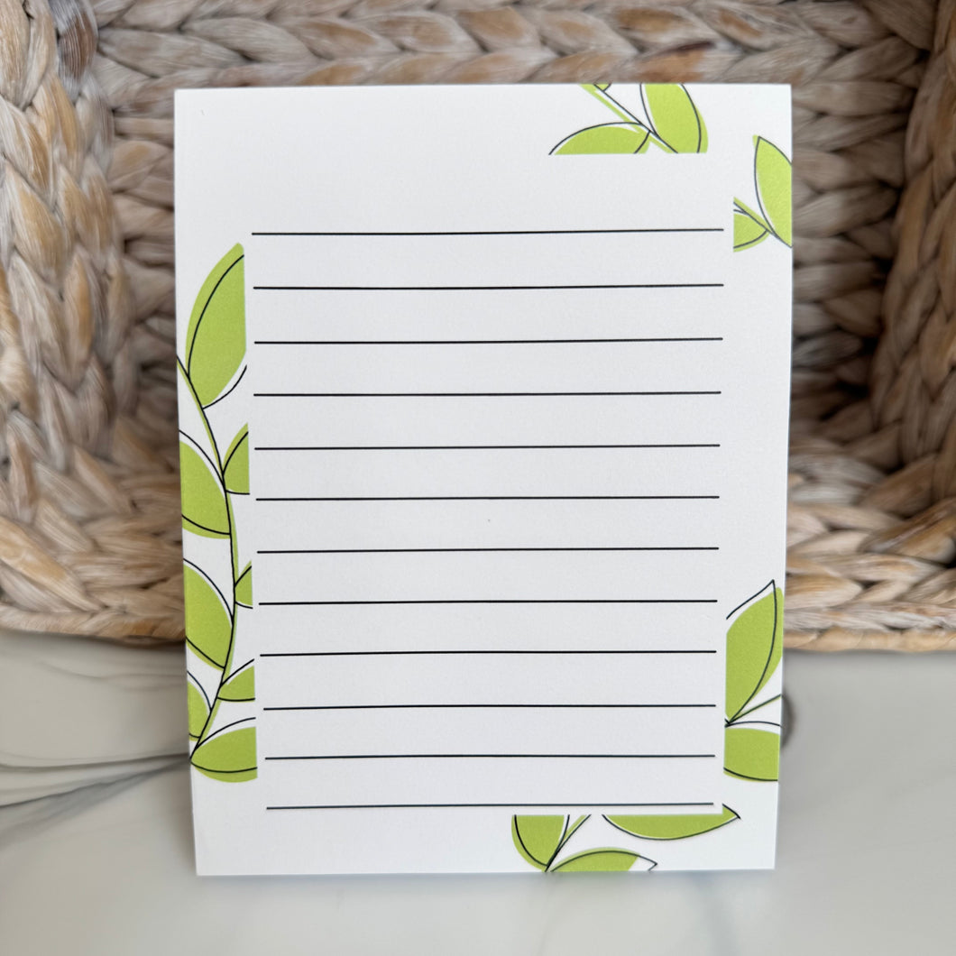 Leaves Notepad  (5.5