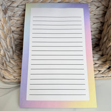 Load image into Gallery viewer, Unicorn Notepad  (8.5&quot; x 5.5&quot;)
