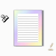 Load image into Gallery viewer, Unicorn Notepad  (5.5" x 4")
