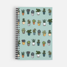 Load image into Gallery viewer, Potted Succulent Large Notebook
