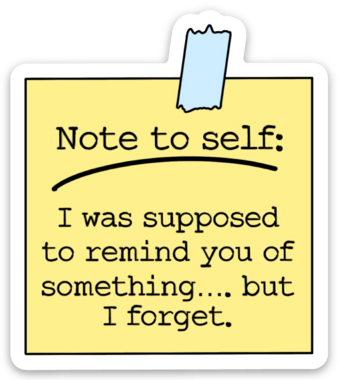 Note To Self