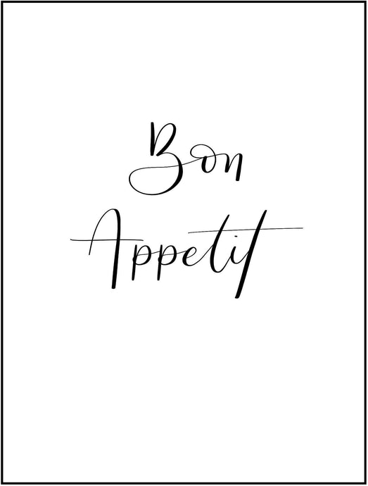 Bon Appetit print
