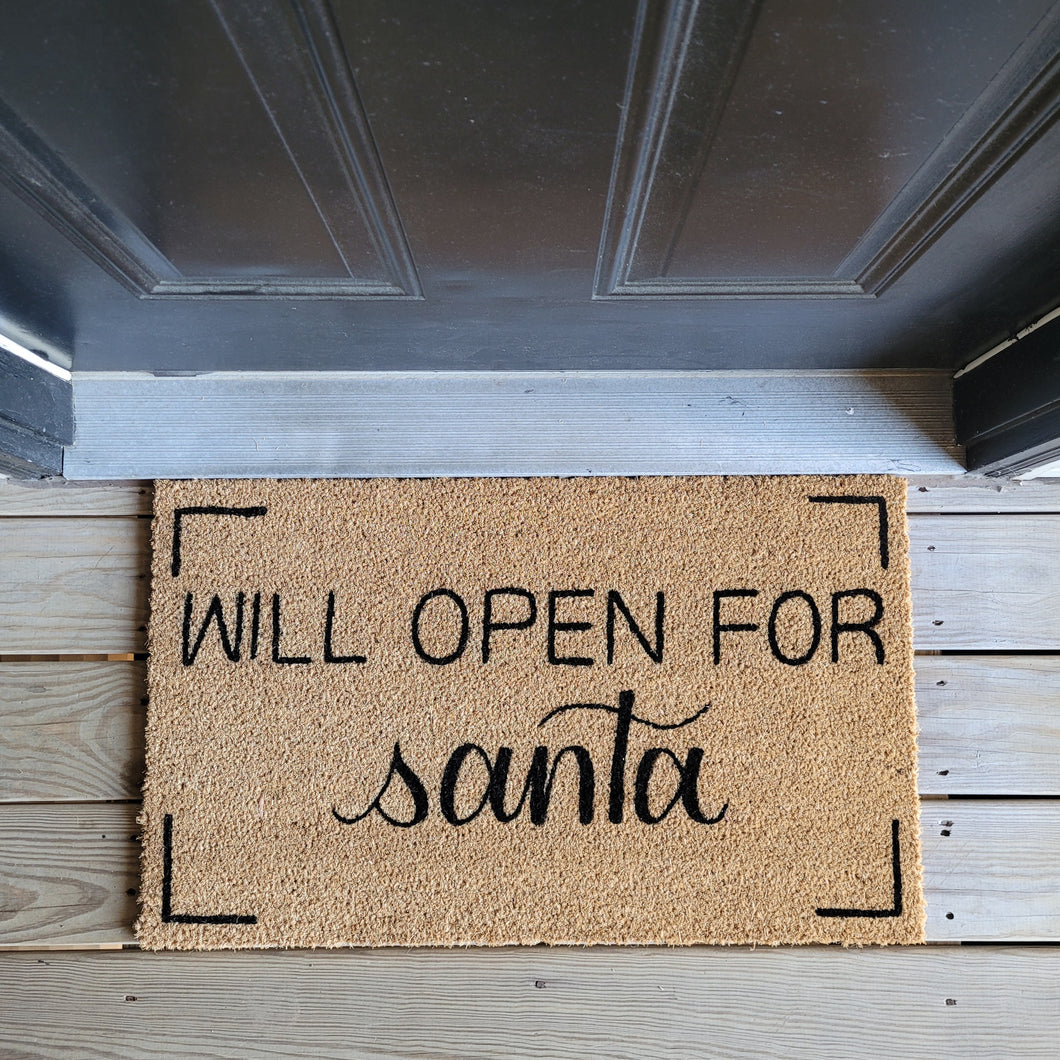 Will Open For Santa
